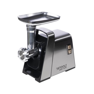 Masina electrica de tocat carne Detoolz, 1400 W, inox, accesorii incluse foto