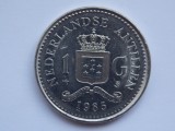 1 GULDEN 1985 ANTILELE OLANDEZE, America Centrala si de Sud