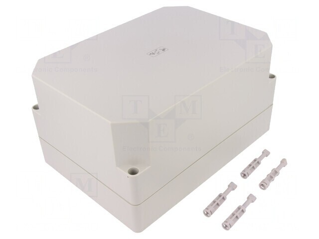 Carcasă universală gri 180x254x137 mm