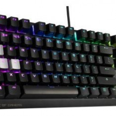 Tastatura Gaming ASUS ROG Strix Scope, Mecanica, Iluminata RGB, Cherry MX Red (Negru)