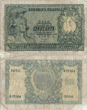 1951 (31 XII), 50 lire (P-91b) - Italia!