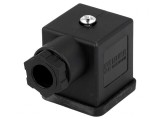 Conector Valvă Mufă 18mm 3-PIN 90&deg;