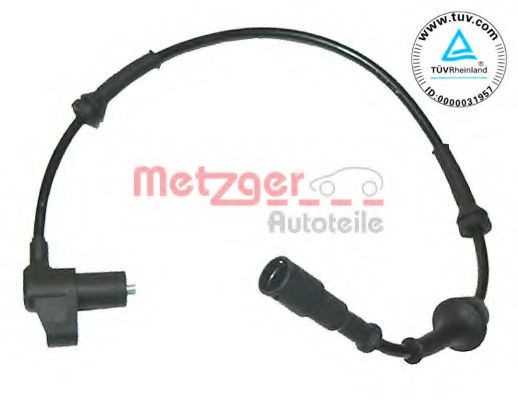 Senzor ABS / turatie roata VW TRANSPORTER IV bus (70XB, 70XC, 7DB, 7DW, 7DK) (1990 - 2003) METZGER 0900092