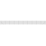 Cumpara ieftin Gard plasa de sarma cu tarusi de fixare, antracit, 2,2x25 m