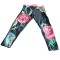 Pantaloni fetita, model cu flori , marimea 3-4 ani