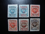 MEMEL KLAIPEDA 1923 SERIE MH