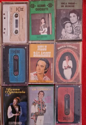 Muzica Populara Romaneasca-30 casete audio ELECTRECORD foto