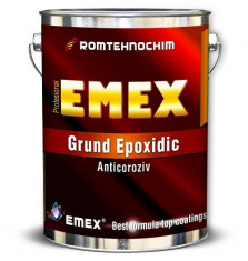 Grund Epoxidic Anticoroziv EMEX, Rosu, - Bidon 4 Kg foto