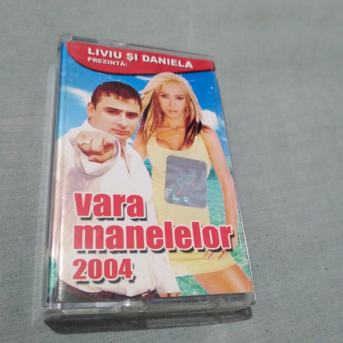 CASETA AUDIO MANELE VARA MANELELOR 2004 /ORIGINALA RARA!!!!