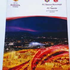 Program meci fotbal STEAUA Bucuresti - FC TWENTE (17.12.2009)