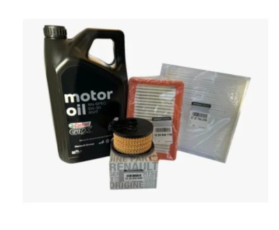 Pachet revizie Dacia Logan 1.0 Tce 2021+, ulei Renault-Castrol GTX RN17 foto