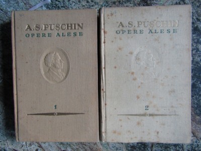 OPERE ALESE VOL I, II de A.S. PUSCHIN , 1954 foto