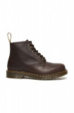 Cumpara ieftin Dr. Martens cizme de piele 101 femei, culoarea maro, cu toc plat, DM27761201