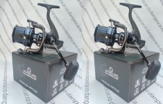 SET 2 Mulinete Feeder si Crap PRO FL NOBLE HP7500 cu tambur Long Cast