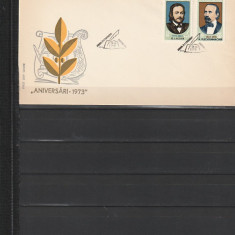 RO - FDC - ANIVERSARI II ( LP 821 ) 1973 ( 1 DIN 2 )