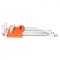Chei hexagonale T1.5 - T10, 9 bucati set 09-525