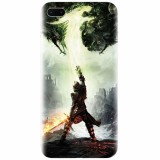 Husa silicon pentru Apple Iphone 8 Plus, Green Dragon