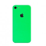 Cumpara ieftin Set Folii Skin Acoperire 360 Compatibile cu Apple iPhone 8 (Set 2) - ApcGsm Wraps Glow Green, Verde, Oem