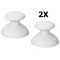 2 x Analog Thumbsticks Cap pentru Controller PS2 PS3-Culoare Alb