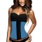 H366-4 Corset brau cu inchidere tip mos-baba in fata