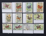 BHUTAN-FLUTURI-Serie 12 V-MNH**-BH 16