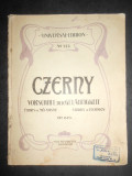 Partitura veche. Charles Czernt OP. 849 Etudes de Mecanisme (1913)