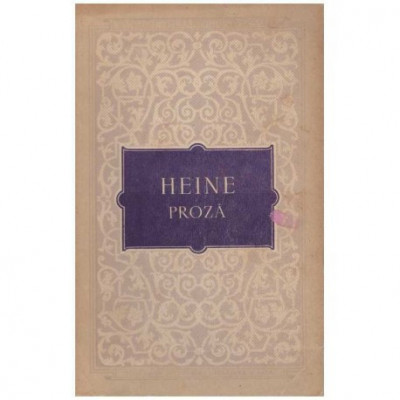 Heinrich Heine - Proza - 126039 foto