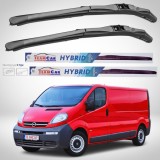 Cumpara ieftin Ștergătoare Opel Vivaro VAN (2006&ndash;2014) Hibrid | Set față &ndash; TeamCar&reg;
