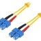 Patch cord fibră optică OS2 SC/UPC 3m LSZH