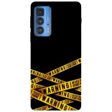 Husa compatibila cu Motorola Moto G71 5G model Warning, Silicon, TPU, Viceversa