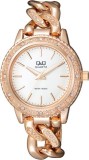 Cumpara ieftin Ceas Dam? Fashion Q&amp;Q Auriu Roze F535-011