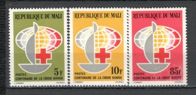 Mali.1963 100 ani Crucea Rosie DM.22 foto