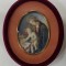 Madona cu Pruncul, Miniatura pe fildes, Secol XIX