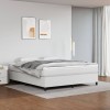 VidaXL Cadru de pat, alb, 180x200 cm, piele ecologică 3121060