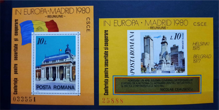 Timbre 1980 C.S.C.E. Madrid MNH