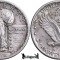 1918 S, &frac14; Dollar - Standing Liberty Quarter - Statele Unite ale Americii