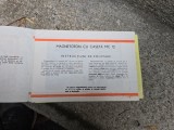 Magnetofon cu casetă MC 12 - instructiuni de folosire