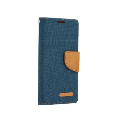 Husa Pentru SONY Xperia M4 Aqua - Denim Canvas TSS, Bleumarin foto