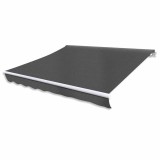 Cumpara ieftin Copertina pliabila motorizata, 400 cm, antracit