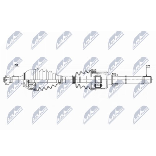 Planetara Citroen C4 2 1.6hdi, 2.0hdi, 1.6thp 20, Ds4 1.6hdi, 2.0hdi, 1.6thp 20, Peugeot 308, 3008, 5008 1.6hdi, 2.0hdi, 1.6thp 20, Dreapta, CV