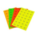 Abtibilduri - calificativ Bine, 28 buc/coala, 10 coli, 280 buc, 20mm, 28/A6, set 10 coli, Colorarte