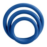 Calexotics-Tri-rings Blue-Silicon