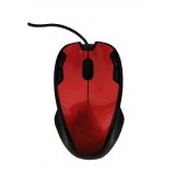 Mouse cu fir elSales ELS-051 , 3 butoane , lungime cablu 1.5 m , universal , rosu