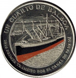 Panama 25 centesimos 2016 - Prima trecere prin canal 1914, KM-155 UNC !!!, America Centrala si de Sud