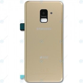 Samsung Galaxy A8 2018 Duos (SM-A530F/FD) Capac baterie auriu GH82-15557C foto