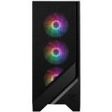 Carcasa MSI MAG FORGE 120A B65, Mid Tower, RGB, Sursa 650W, Negru