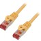 Cablu Patch S/FTP Cat6 LSZH Galben 1.5m
