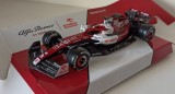 Macheta Alfa Romeo C42 Valtteri Bottas Formula 1 2022 - Bburago 1/43 F1, 1:43