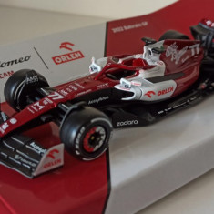 Macheta Alfa Romeo C42 Valtteri Bottas Formula 1 2022 - Bburago 1/43 F1