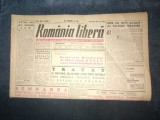 ZIARUL ROMANIA LIBERA 30 IANUARIE 1949